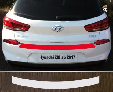 Lackschutzfolie Ladekantenschutz transparent 150 µm für Hyundai i30  2017 - 2020